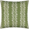 Abstract Green Cushions - Kalindi Stripe Outdoor Cushion Cover Olive Paoletti