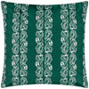 Paoletti Kalindi Stripe Outdoor Cushion Cover in Teal