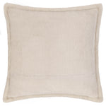 Plain Beige Cushions - Kallu Faux Fur Cushion Cover Natual furn.