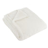 Plain Cream Throws - Kallu Double-Sided Faux-Fur Throw Ecru furn.