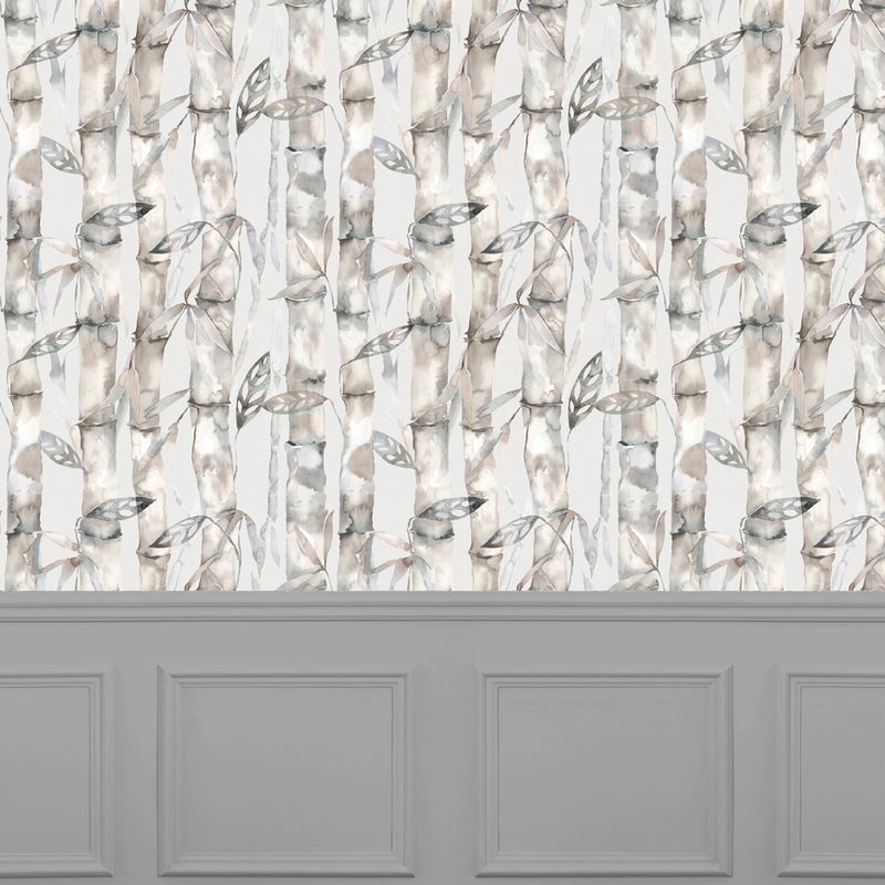 Voyage Maison Kanto 1.4m Wide Width Wallpaper in Bamboo