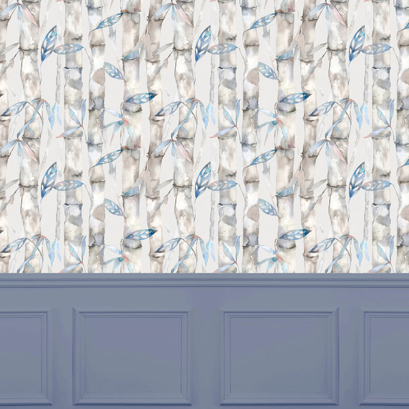 Voyage Maison Kanto 1.4m Wide Width Wallpaper in Cobalt