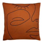 furn. Karma Abstract Cushion Cover in Sienna