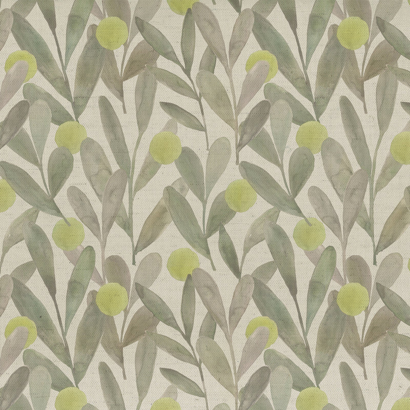 Voyage Maison Katsura Printed Cotton Fabric in Sage