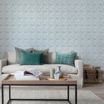 Voyage Maison Katsura 1.4m Wide Width Wallpaper in Aqua