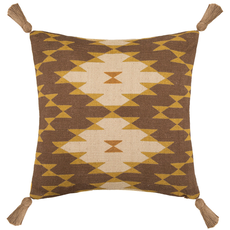 Voyage Maison Kaya Printed Cushion Cover in Sepia