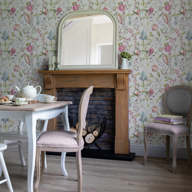 Voyage Maison Kelston 1.4m Wide Width Wallpaper in Sorbet