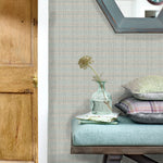 Voyage Maison Kelty 1.4m Wide Width Wallpaper in Duck Egg