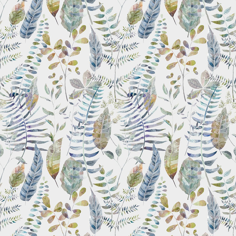 Voyage Maison Kenton Printed Cotton Fabric in Skylark