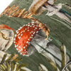 Kielder Forest Printed Velvet Cushion Fungi