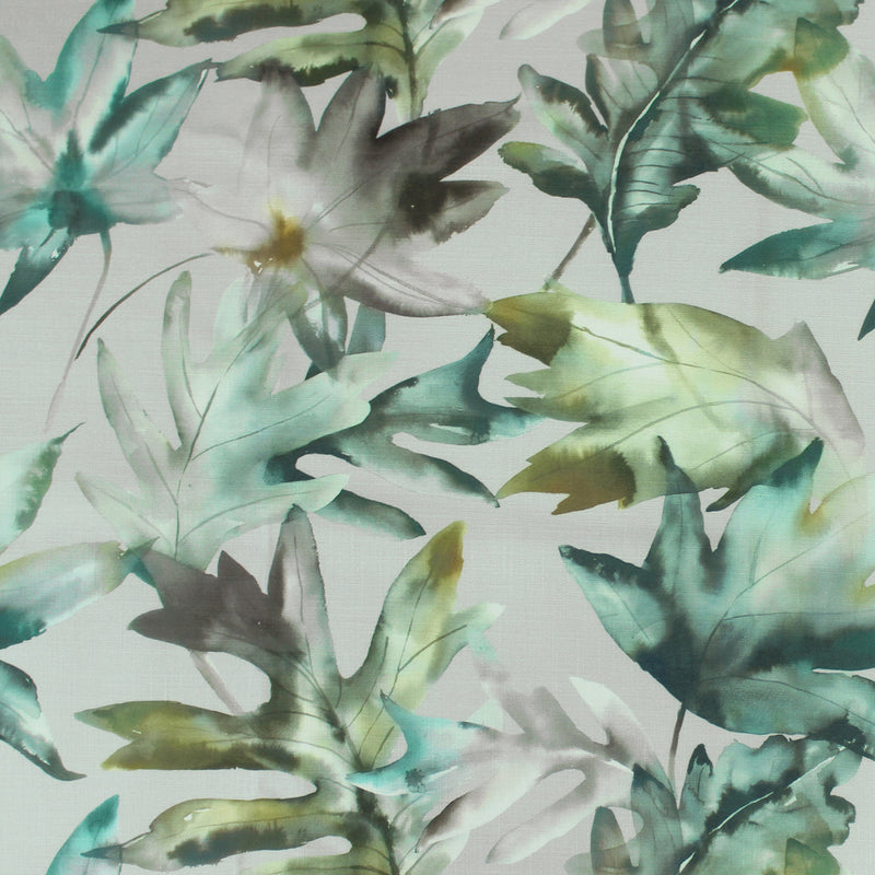 Voyage Maison Kimino Printed Fabric in Emerald