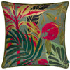 Wylder Kali Jungle Foliage Cushion Cover in Green