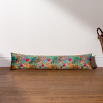 Wylder Kali Jungle Tigers Draught Excluder in Teal