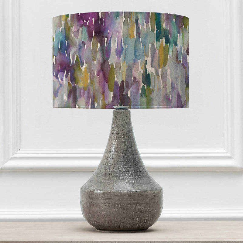 Abstract Grey Lighting - Agri  & Azima Eva  Complete Table Lamp Grey/Indigo Voyage Maison