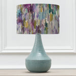 Abstract Blue Lighting - Azima Eva & Agri Complete Table Lamp Teal/Indigo Voyage Maison