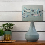 Animal Blue Lighting - Agri  & Barbeau Eva  Complete Table Lamp Teal/Seafoam Voyage Maison