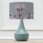 Floral Blue Lighting - Elysium Eva & Agri Complete Table Lamp Teal/Sapphire Voyage Maison