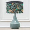 Floral Blue Lighting - Agri  & Fortazela Eva  Complete Table Lamp Teal/Sapphire Voyage Maison