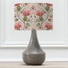 Floral Grey Lighting - Varys Eva & Agri Complete Table Lamp Grey/Russet Voyage Maison