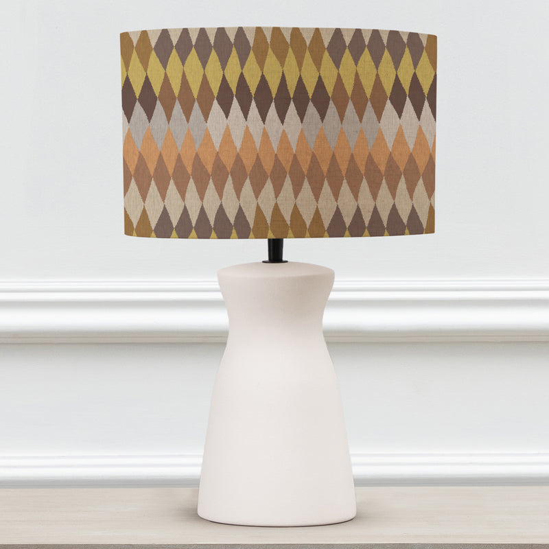 Abstract White Lighting - Mesa Eva & Albury Complete Table Lamp Ecru/Sepia Voyage Maison