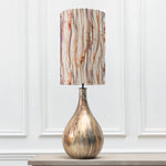 Abstract Gold Lighting - Falls Anna & Allegra Complete Table Lamp Glass/Ironstone Additions