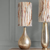 Abstract Gold Lighting - Falls Anna & Allegra Complete Table Lamp Glass/Ironstone Additions