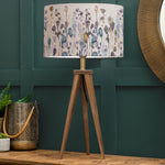 Abstract Brown Lighting - Arley Eva & Aratus Complete Table Lamp Nut/Ironstone Voyage Maison