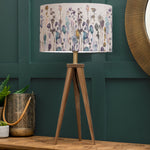 Abstract Brown Lighting - Aratus  & Arley Eva  Complete Table Lamp Nut/Ironstone Voyage Maison