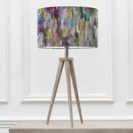 Abstract Grey Lighting - Aratus  & Azima Eva  Complete Table Lamp Grey/Indigo Voyage Maison