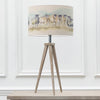 Animal Grey Lighting - Aratus  & Come By Eva  Complete Table Lamp Grey/Linen Voyage Maison