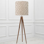 Floral Brown Lighting - Eden Anna & Aratus Complete Floor Lamp Nut/Sienna Additions