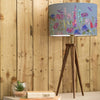 Floral Brown Lighting - Aratus  & Florabunda Eva  Complete Table Lamp Nut/Bluebell Voyage Maison