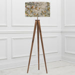 Floral Brown Lighting - Hawthorn Eva & Aratus Complete Floor Lamp Nut/Olive Darren Woodhead