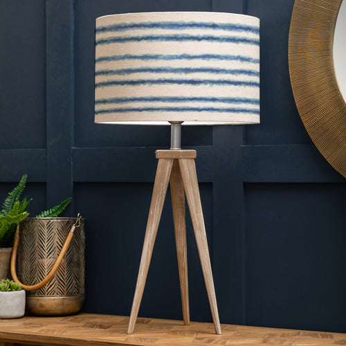 Animal Grey Lighting - Aratus  & Merella Eva  Complete Table Lamp Grey/Cobalt Voyage Maison