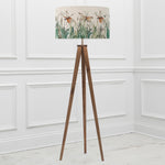 Floral Brown Lighting - Nightingale Eva & Aratus Complete Floor Lamp Nut/Peridot Voyage Maison