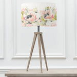 Floral Grey Lighting - Aratus  & Papavera Eva  Complete Table Lamp Grey/Sweetpea Voyage Maison