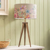 Floral Brown Lighting - Aratus  & Primrose Eva  Complete Table Lamp Nut/Haze Voyage Maison