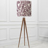 Floral Brown Lighting - Rowan Anna & Aratus Complete Floor Lamp Nut/Dusk Additions