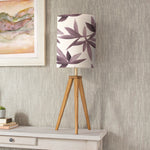 Floral Brown Lighting - Silverwood Anna & Aratus Complete Table Lamp Nut/Dusk Additions