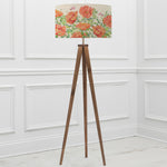 Floral Red Lighting - Valeria Eva & Aratus Complete Floor Lamp Scarlet Voyage Maison