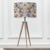 Floral Grey Lighting - Varys Eva & Aratus Complete Table Lamp Grey/Gold Voyage Maison