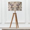 Floral Brown Lighting - Varys Eva & Aratus Complete Table Lamp Nut/Pastel Linen Voyage Maison