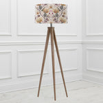 Floral Grey Lighting - Aratus  & Varys Eva  Complete Floor Lamp Grey/Gold Voyage Maison