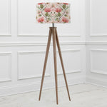 Floral Grey Lighting - Aratus  & Varys Eva  Complete Floor Lamp Grey/Russet Voyage Maison