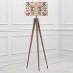 Floral Grey Lighting - Varys Eva & Aratus Complete Floor Lamp Grey/Russet Voyage Maison