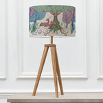 Animal Brown Lighting - Willow Woods Eva & Aratus Complete Table Lamp Nut/Linen Voyage Maison