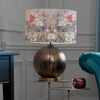 Floral Gold Lighting - Belina  & Acanthis Eva  Complete Table Lamp Glass/Bronze Voyage Maison