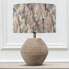 Abstract Brown Lighting - Azima Eva & Cerys Complete Table Lamp White/Ironstone Voyage Maison