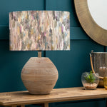 Abstract Brown Lighting - Azima Eva & Cerys Complete Table Lamp White/Ironstone Voyage Maison
