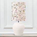 Abstract White Lighting - Carrara Anna & Edessa Complete Table Lamp Ecru/Meadow Additions